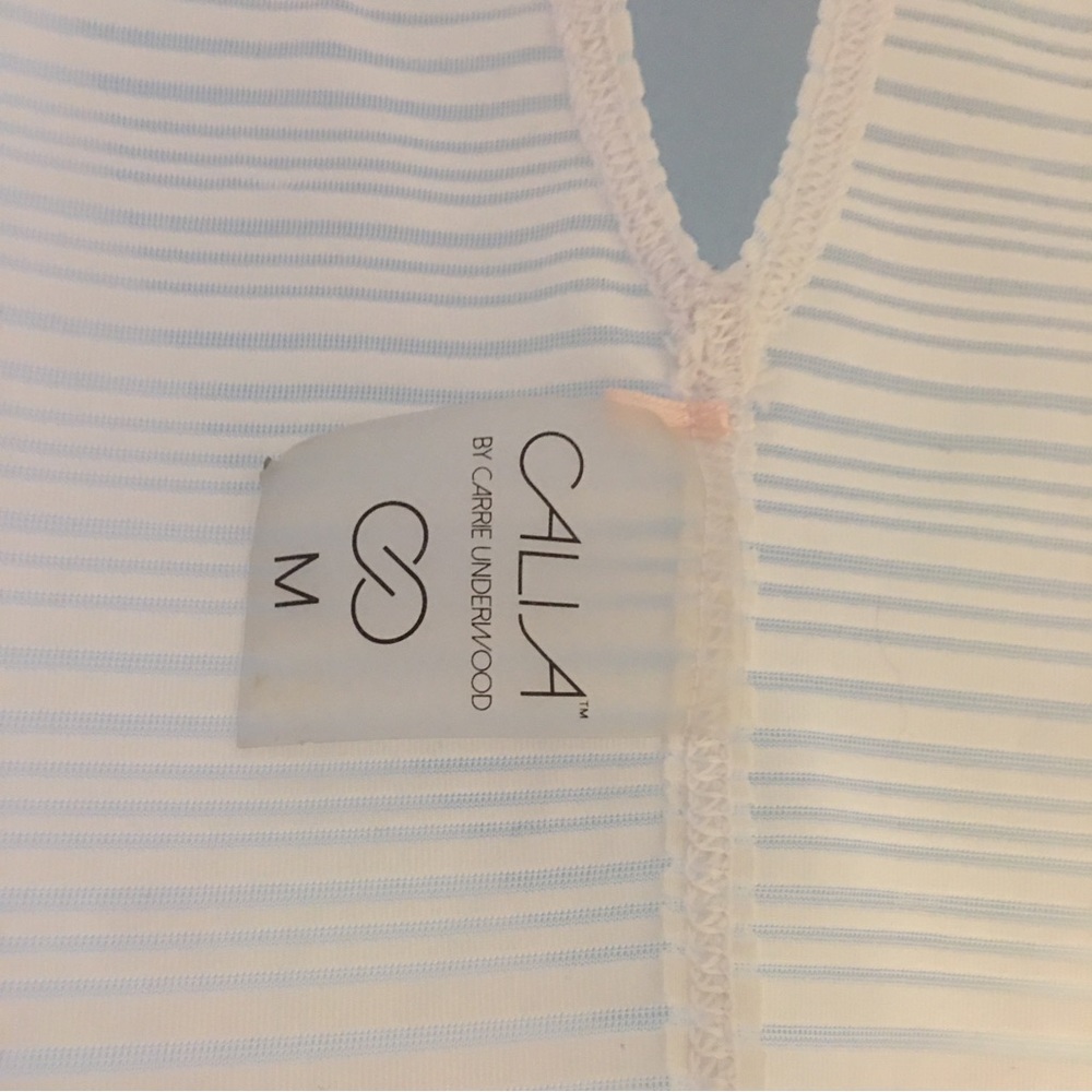 Calia White Workout Top Size Medium - Picture 5 of 5